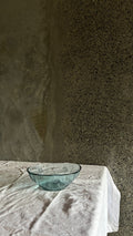 SPANISH GLASS BOWL WITH SUN MOTIF 1970S
