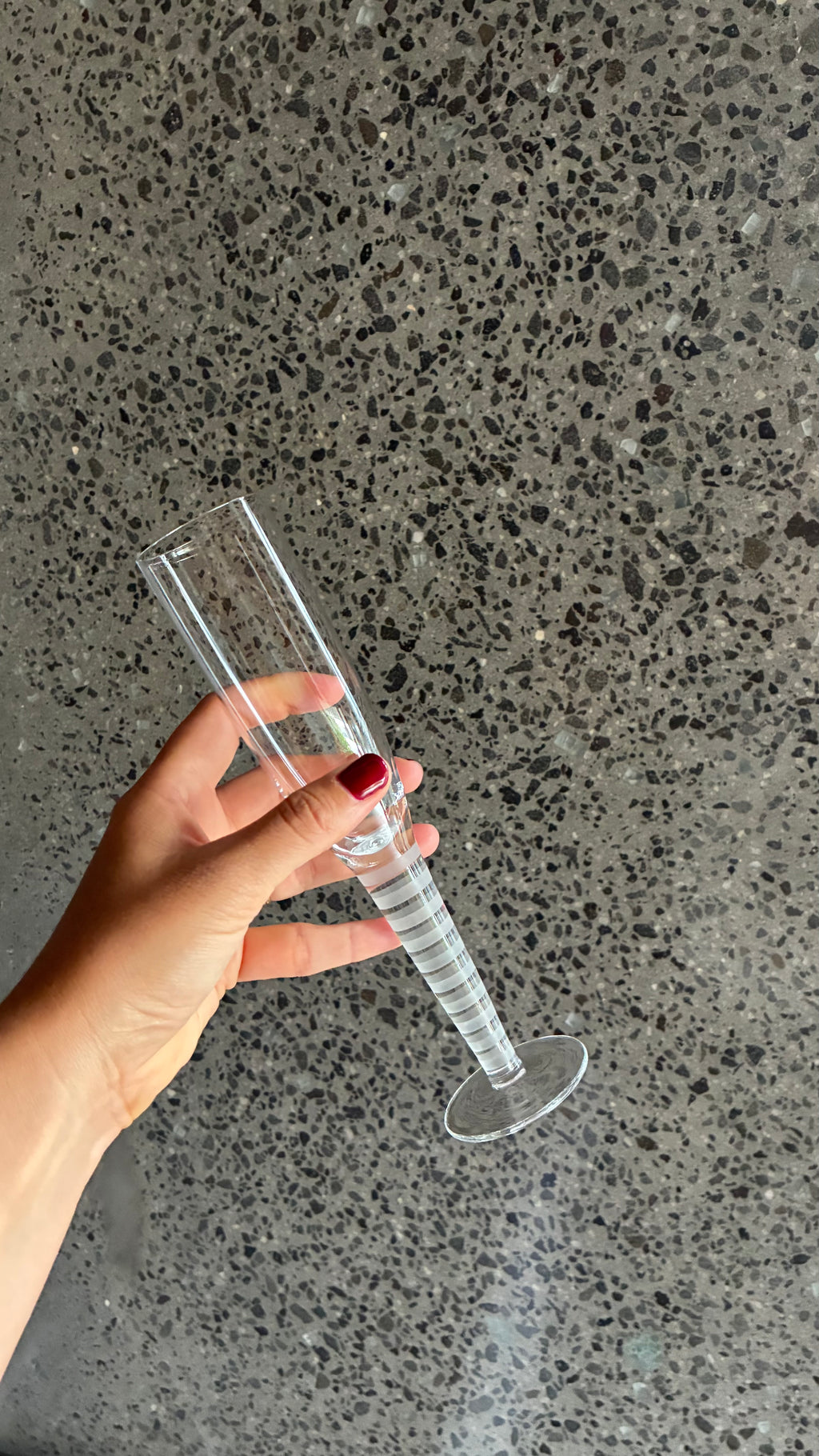 BODA NOVA CHAMPAGNE FLUTES (SET OF 5)