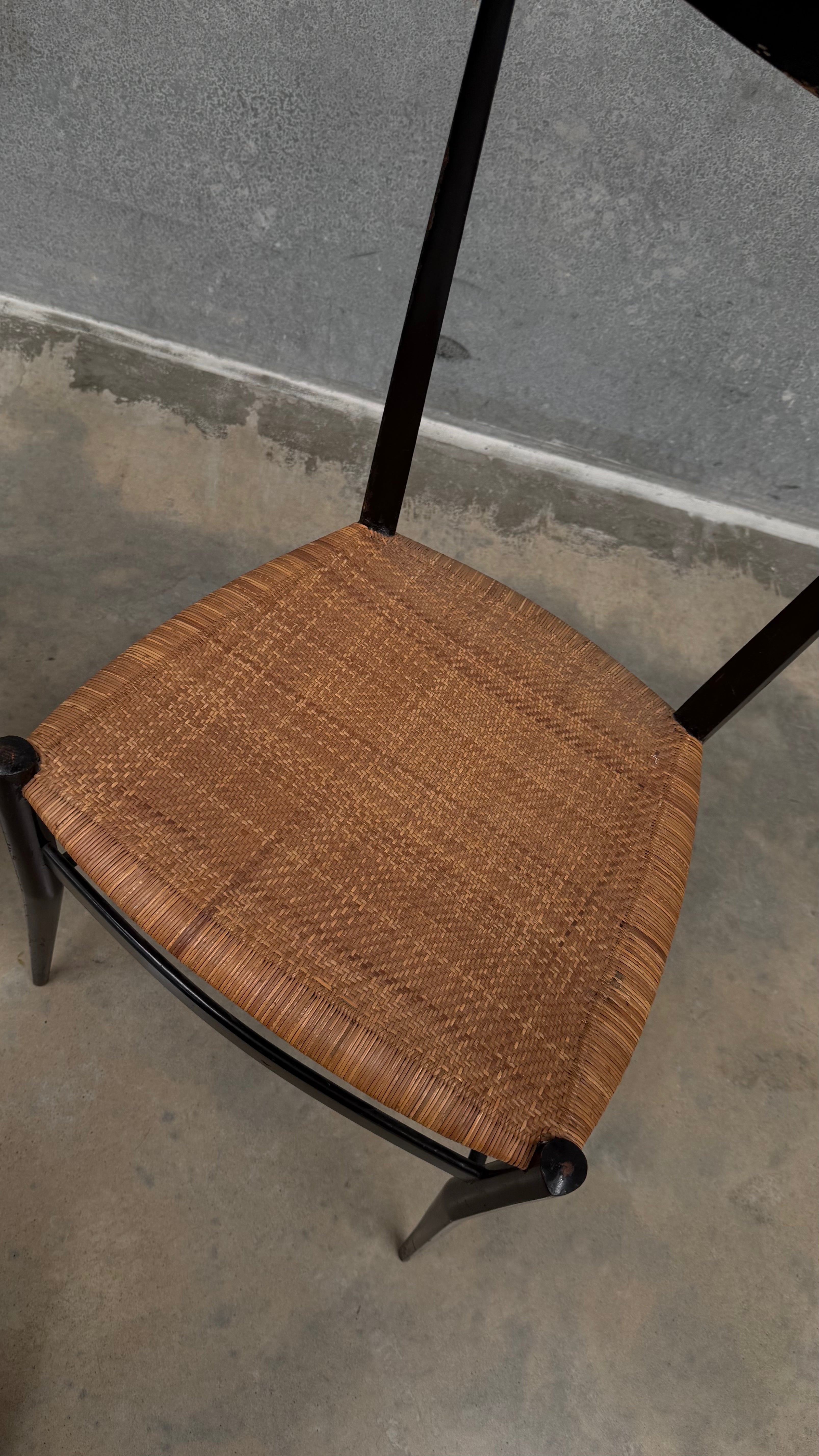 Mid-Century Italian Chiavari Dining Chairs by Colombo Sanguineti (Pair)