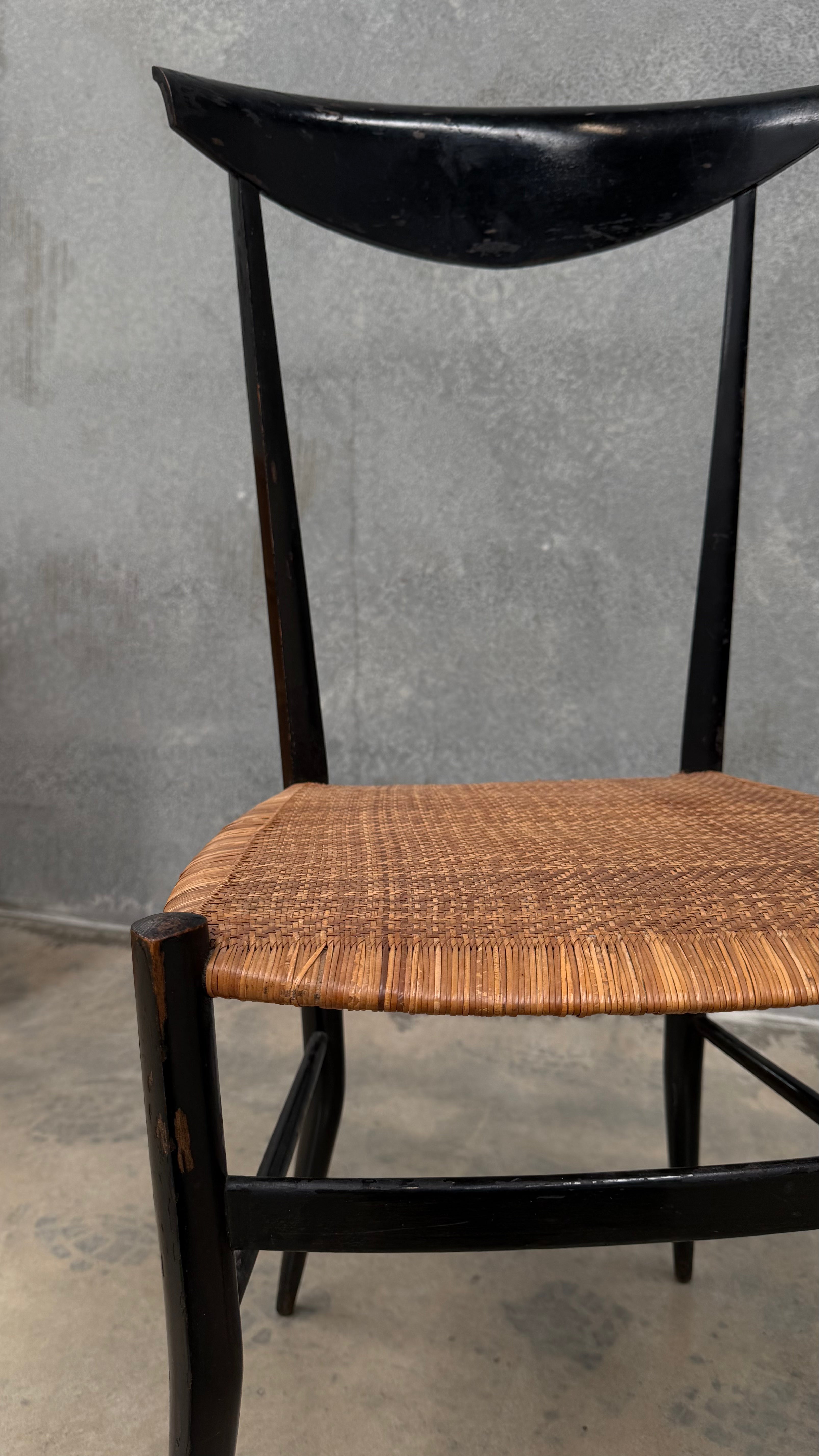 Mid-Century Italian Chiavari Dining Chairs by Colombo Sanguineti (Pair)