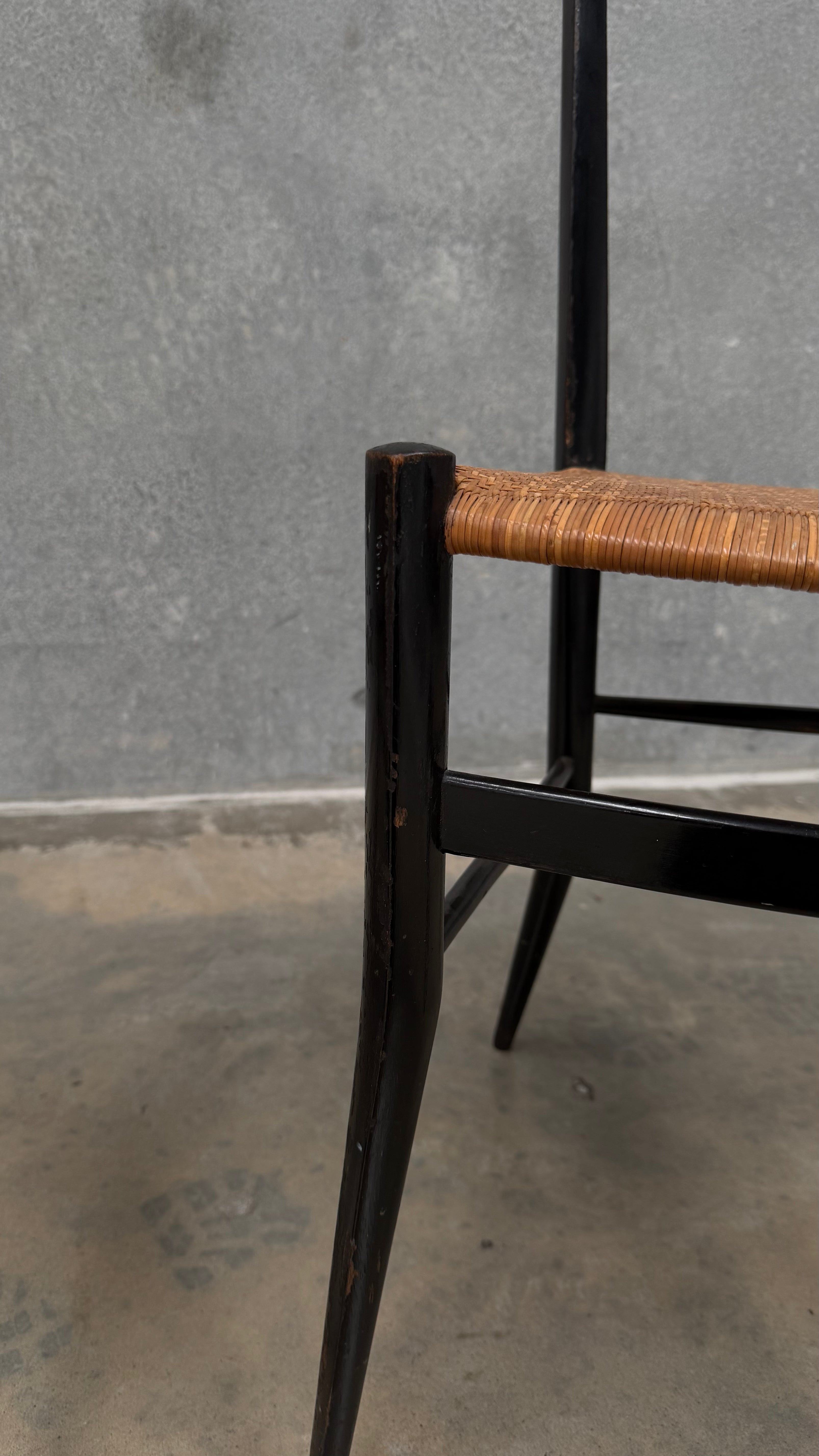 Mid-Century Italian Chiavari Dining Chairs by Colombo Sanguineti (Pair)