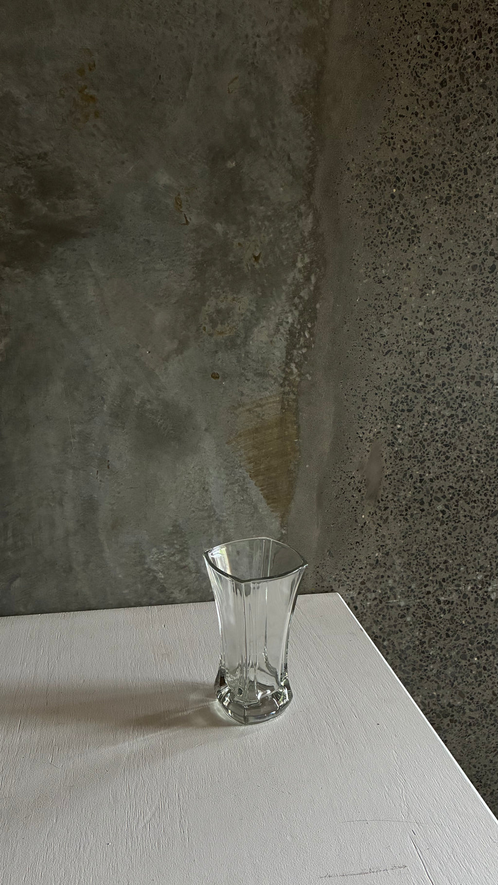 FRENCH FLUTED VASE 1980s - 1990s