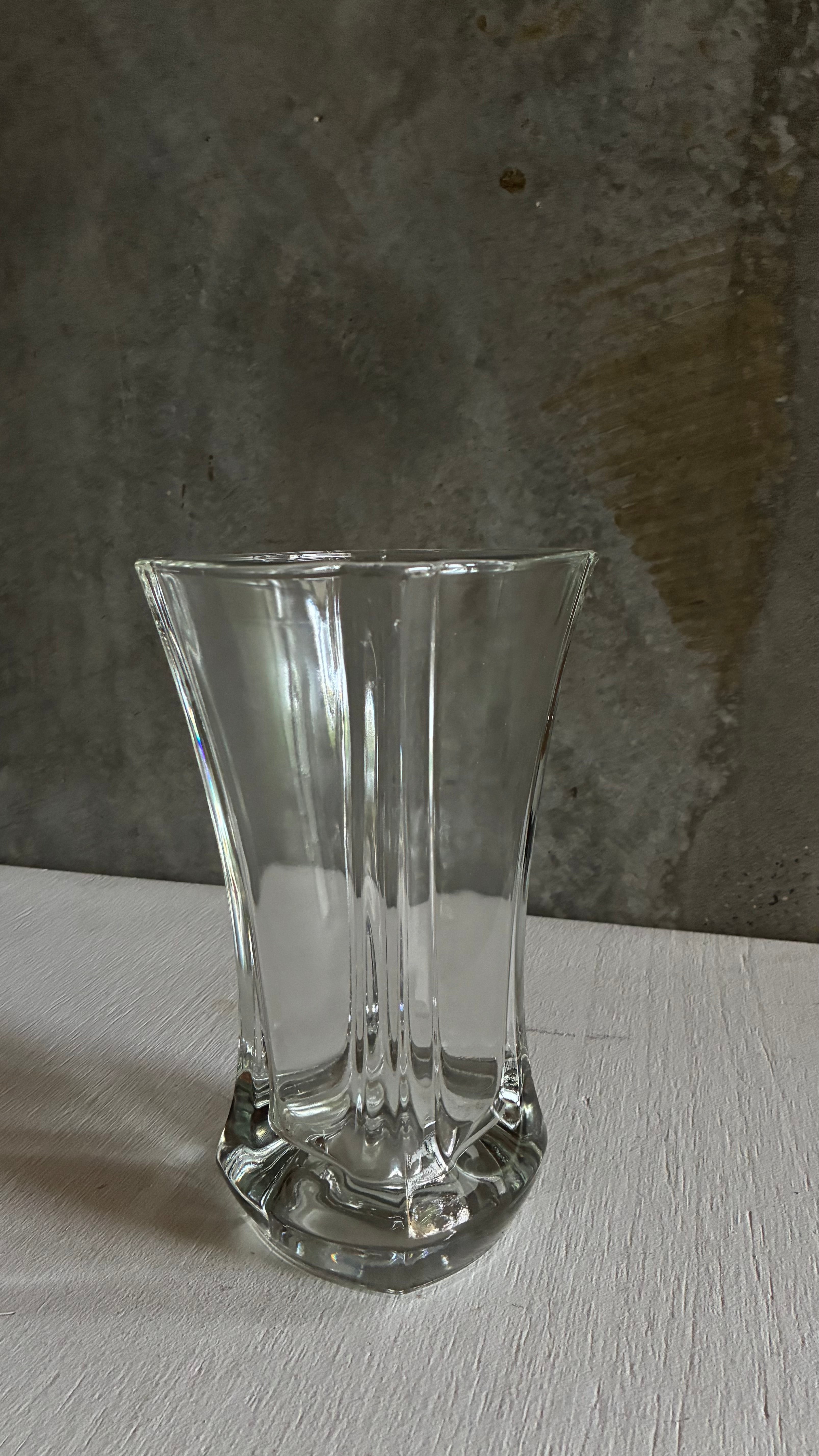 FRENCH FLUTED VASE 1980s - 1990s