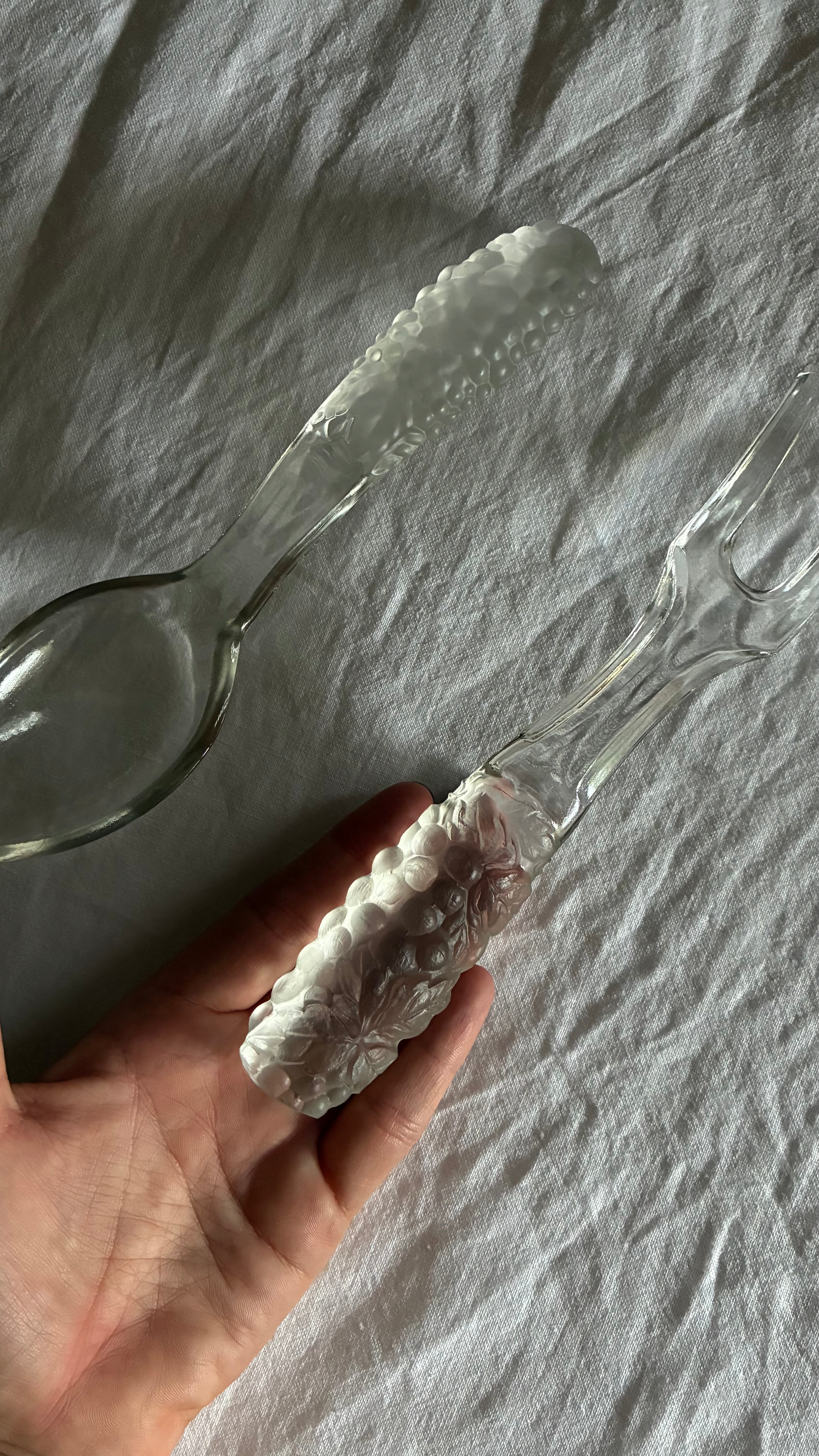 GLASS SERVERS 1950s