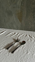 STAINLESS STEEL SALAD SERVERS 1950s