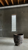 BRUTALIST TERRACOTTA VESSEL