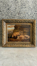 PIGS AT PLAY IN THE STYLE OF GEORGE MORLAND