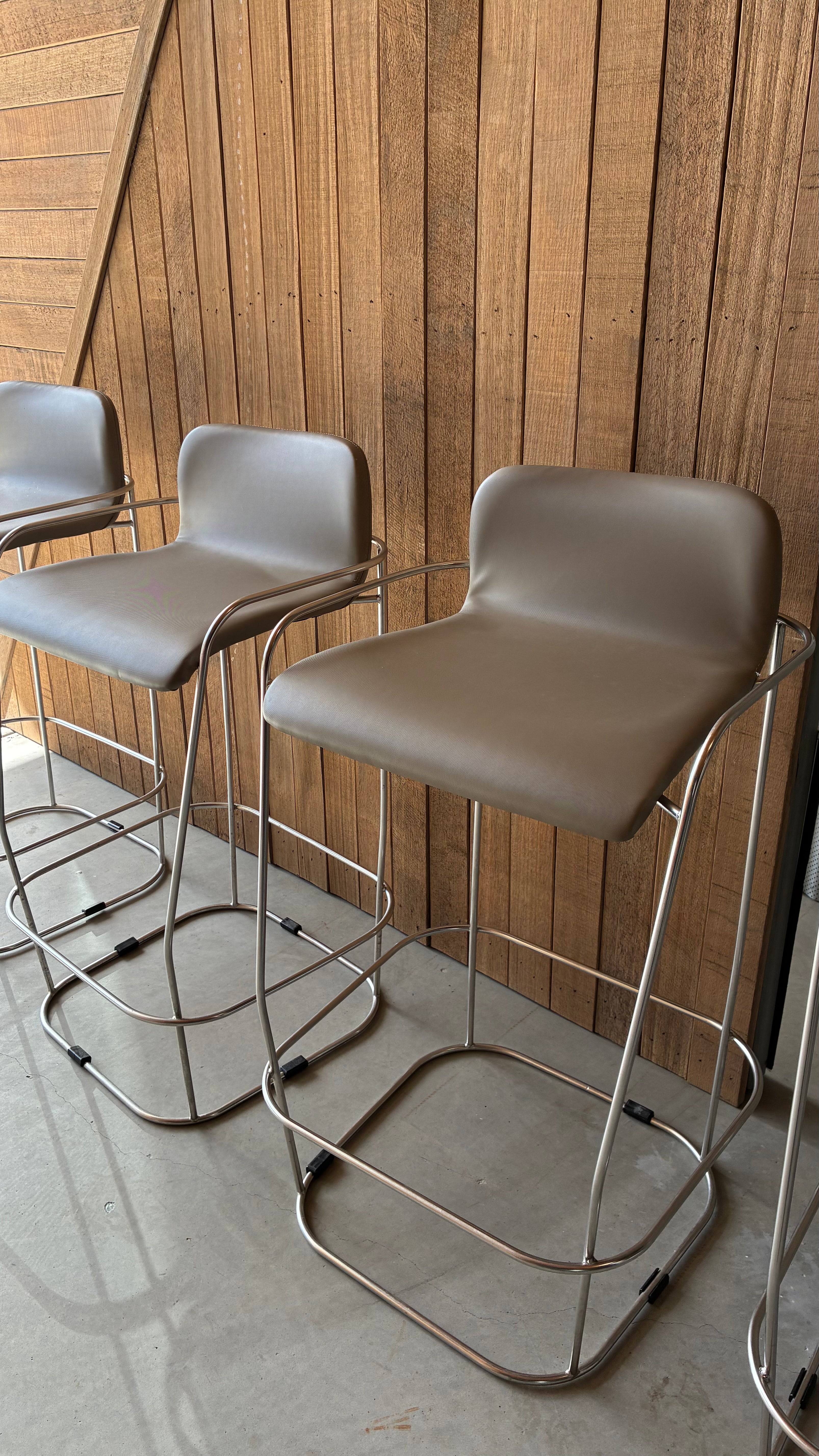 SCHIAVELLO BAR STOOLS (SET OF FOUR)
