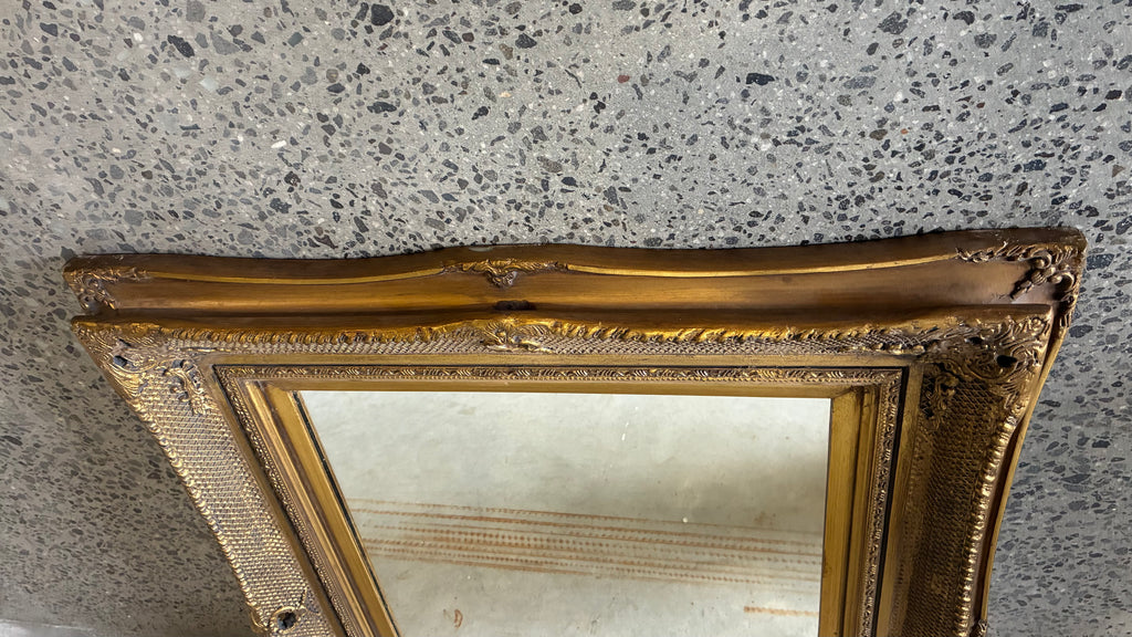 ORNATE GOLD MIRROR