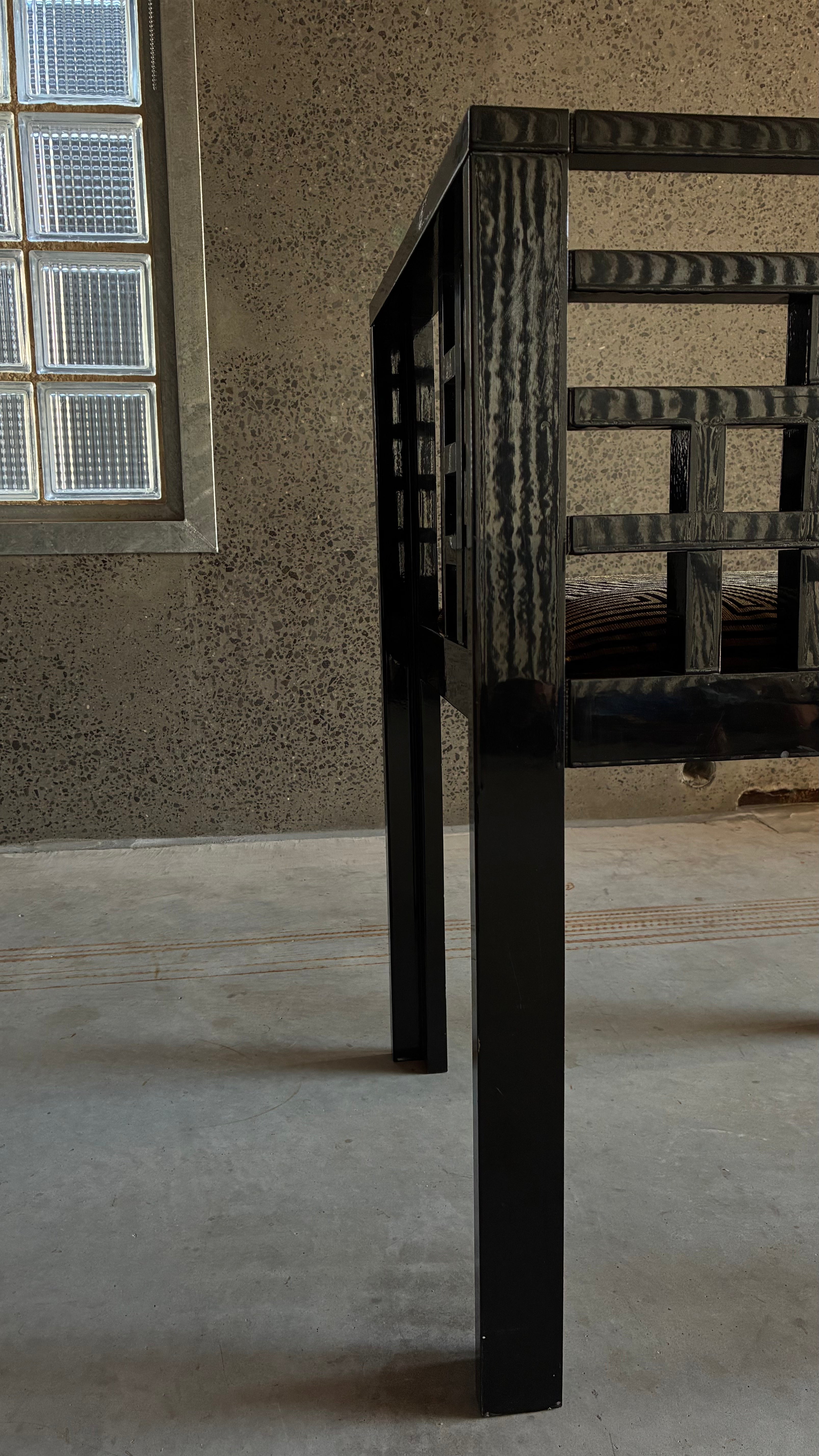 Italian Armchair in Dedar Milano Jamu Jungle 1980s