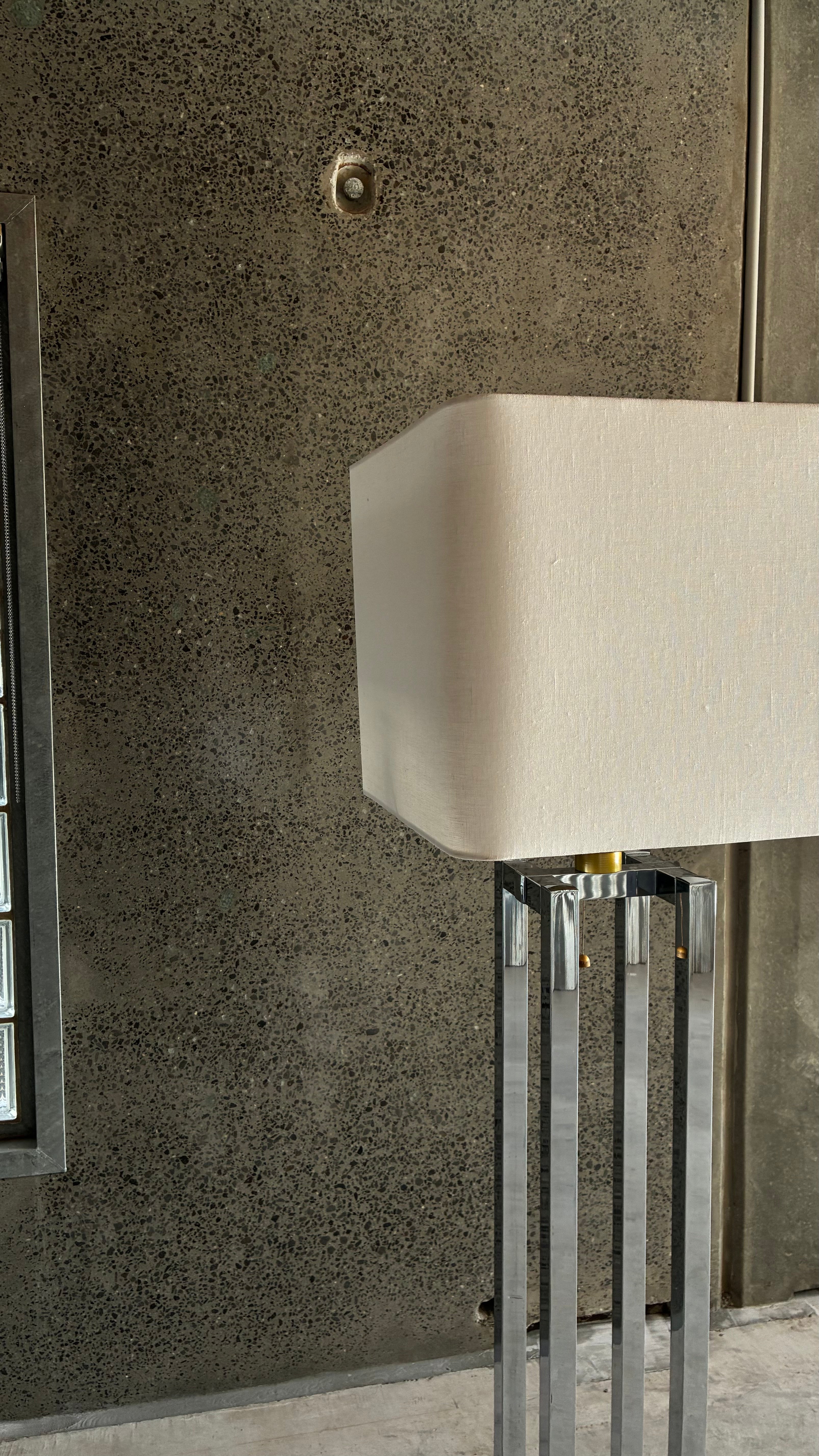 Willy Rizzo Floor Lamp for Lumica, Italy 1970s