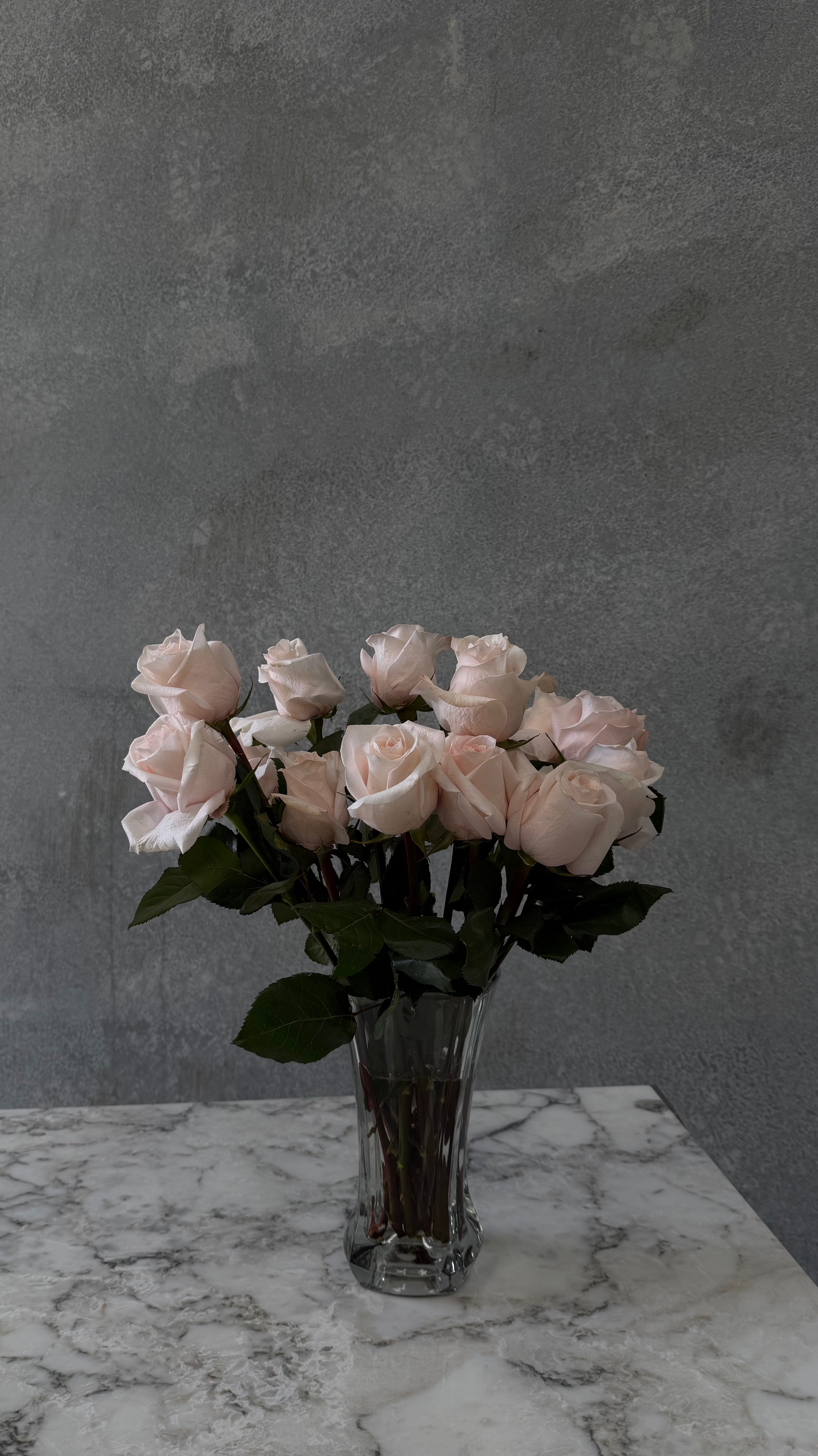 FRENCH FLUTED VASE 1980s - 1990s
