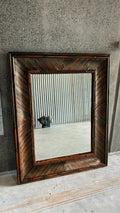 VINTAGE BAMBOO MIRROR