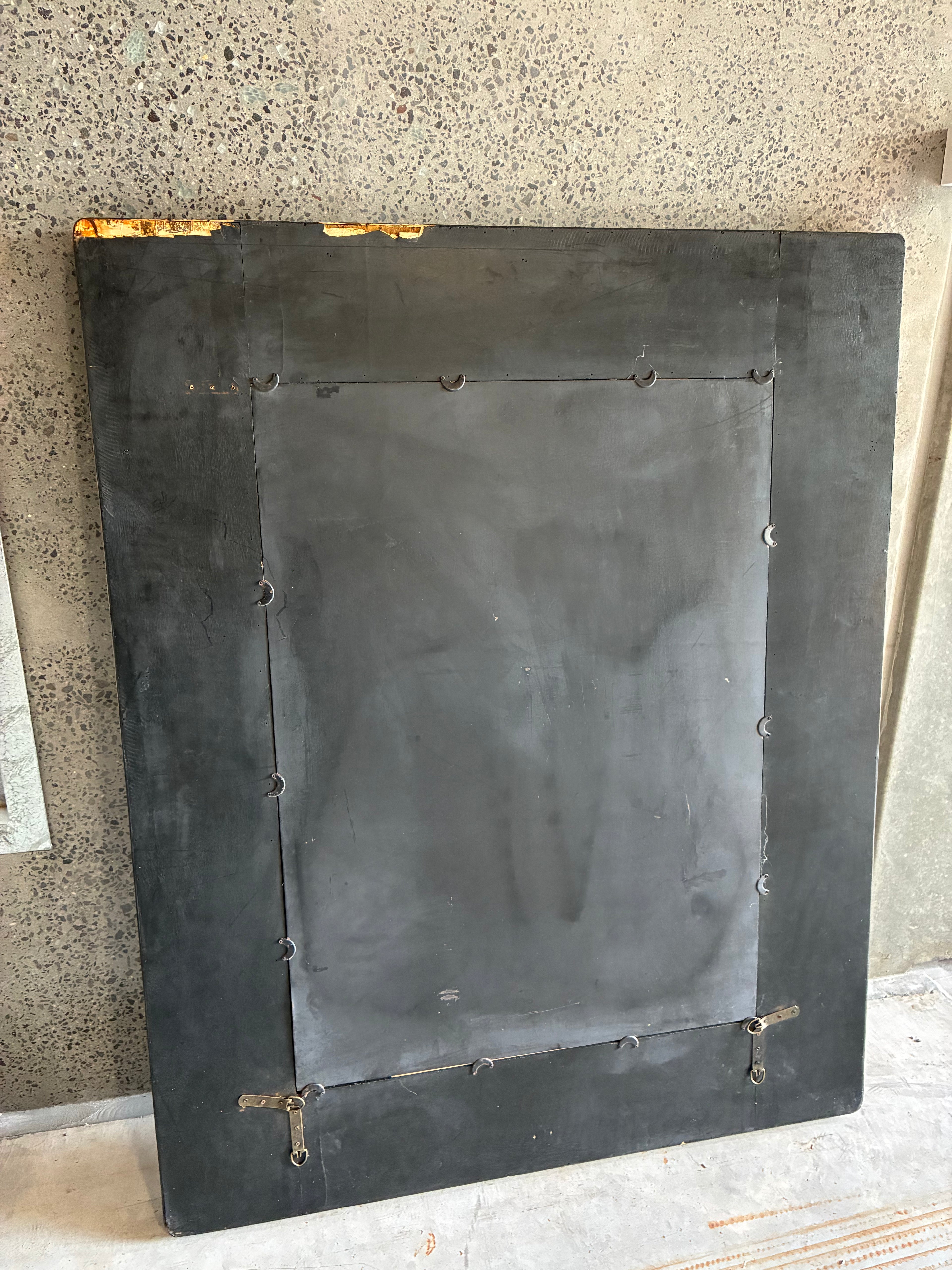 VINTAGE BAMBOO MIRROR