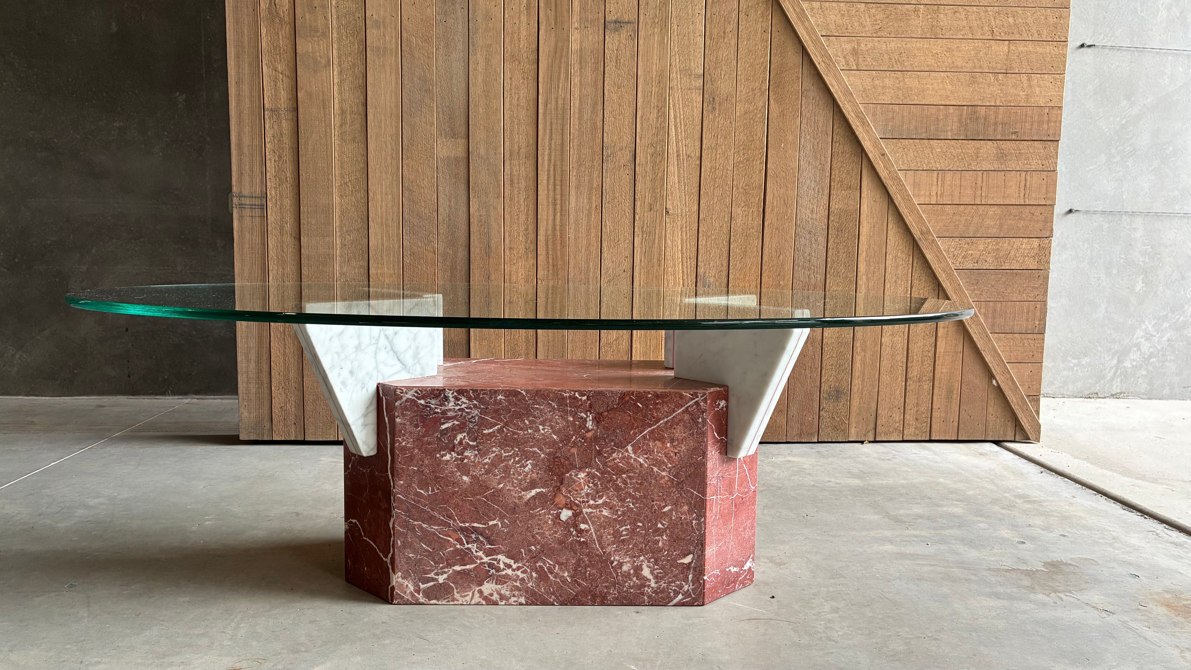 ITALIAN ROSSO VERONA COFFEE TABLE