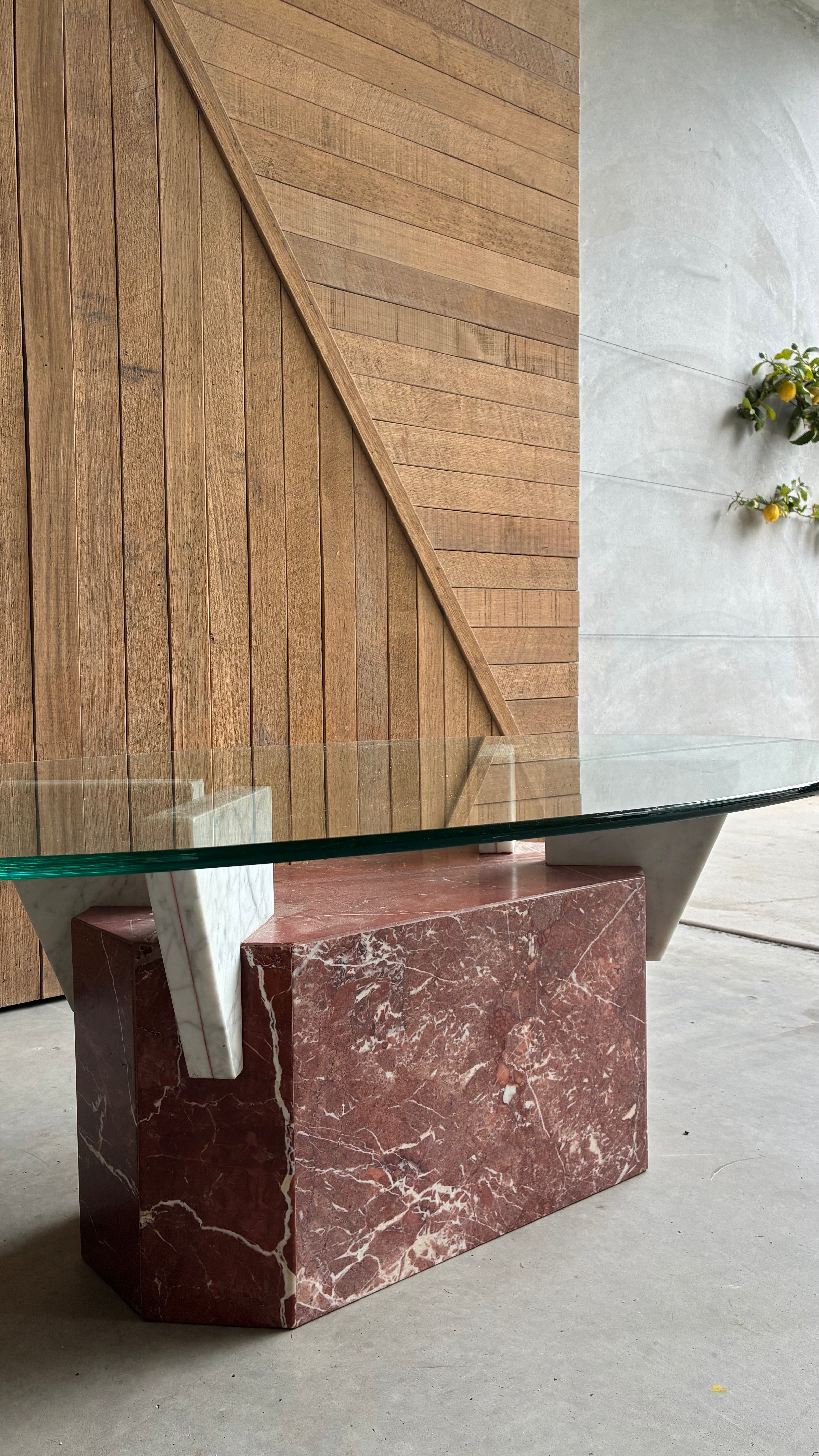 ITALIAN ROSSO VERONA COFFEE TABLE