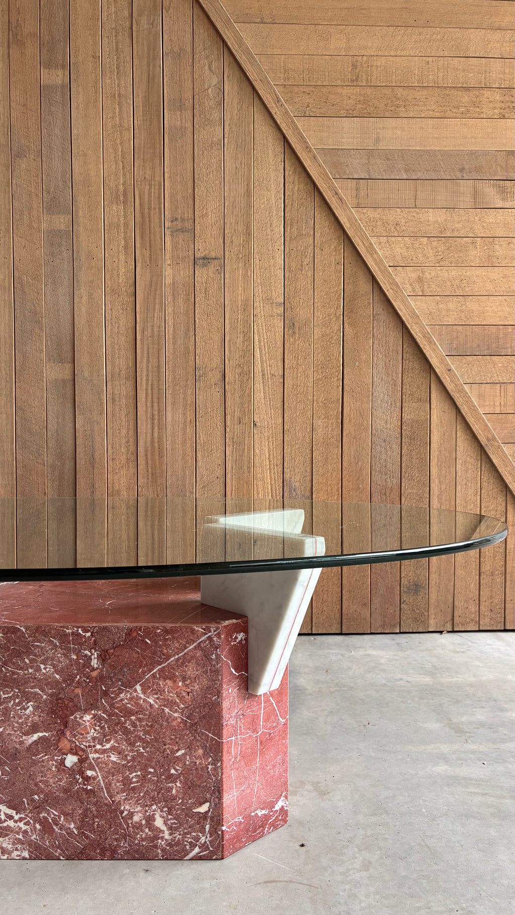 ITALIAN ROSSO VERONA COFFEE TABLE