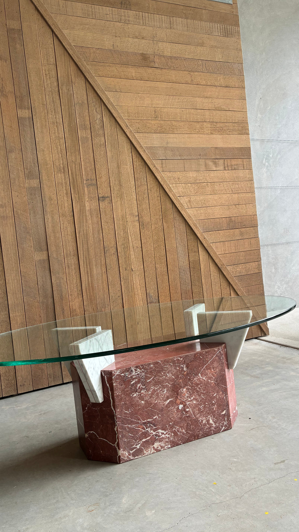 ITALIAN ROSSO VERONA COFFEE TABLE