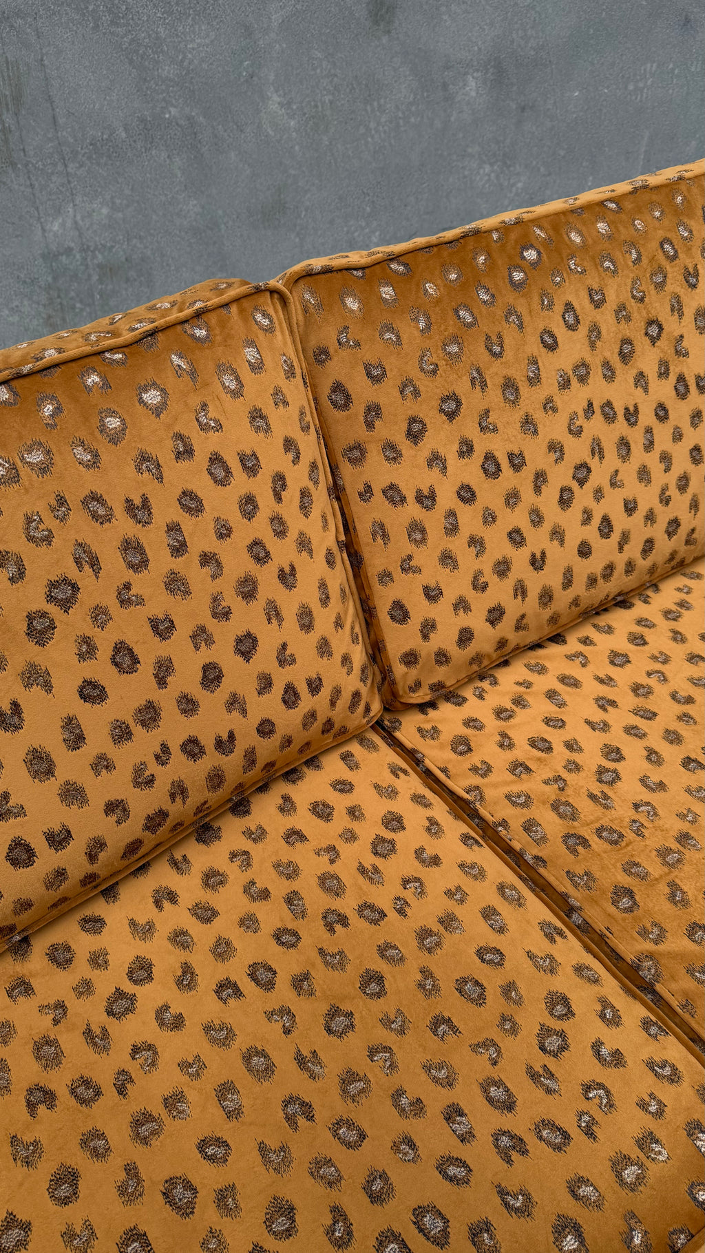 1980s Woven Rattan Two Seater Sofa