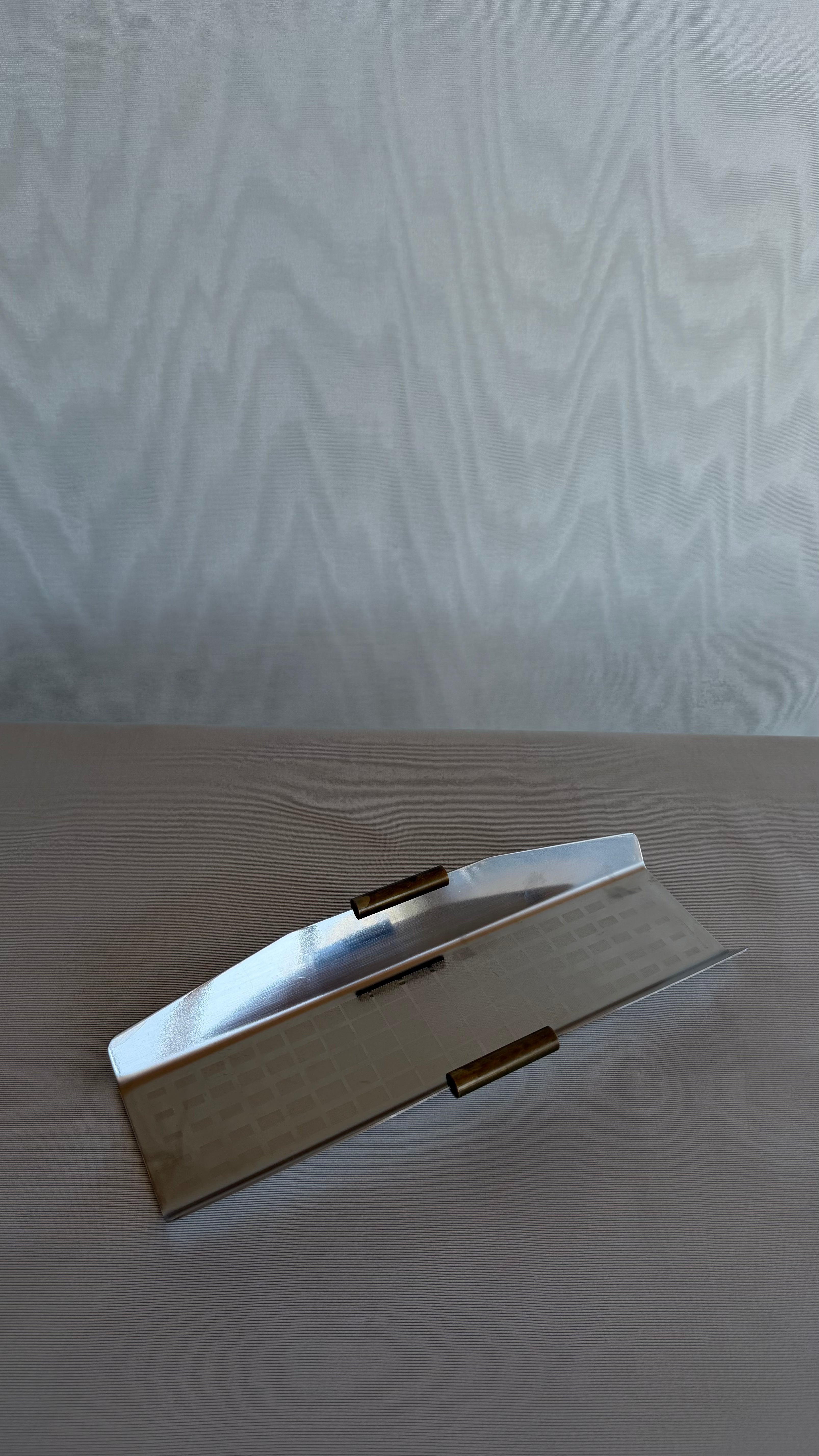 Italian Inox Stainless Steel Trays 1970s