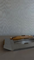 Italian Inox Stainless Steel Trays 1970s