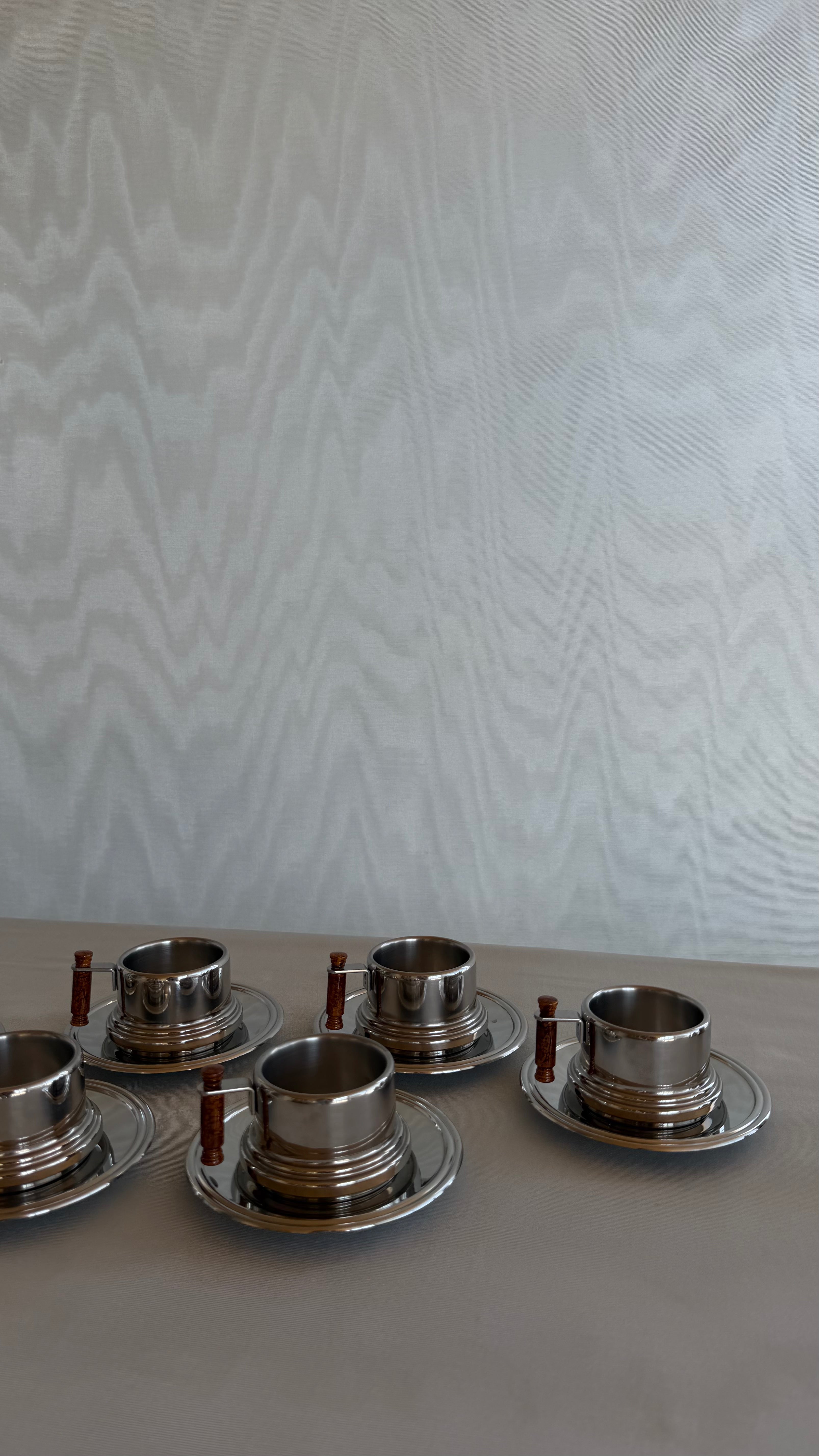 Alpu Puppieni Stainless Steel Espresso Set