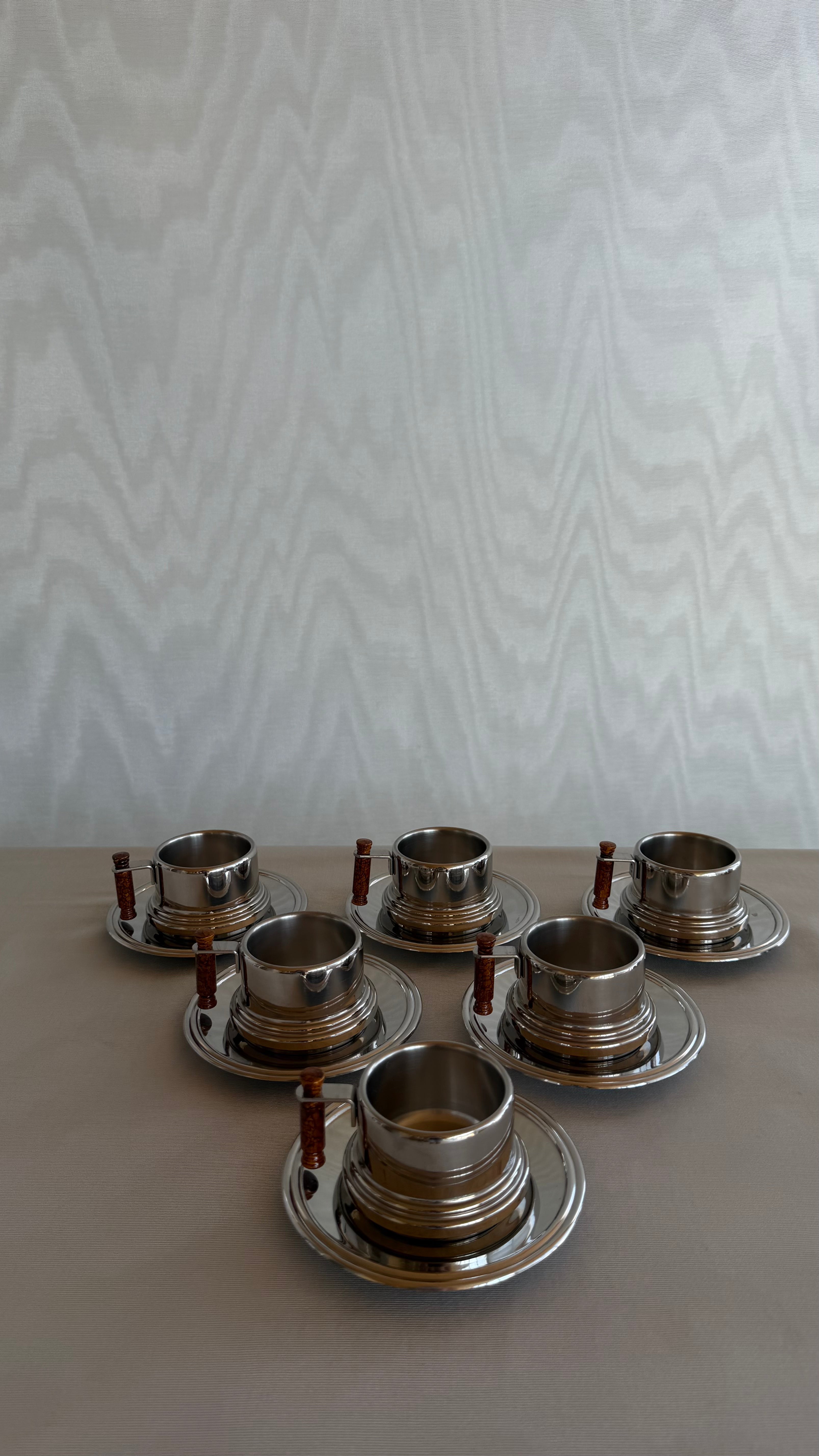 Alpu Puppieni Stainless Steel Espresso Set