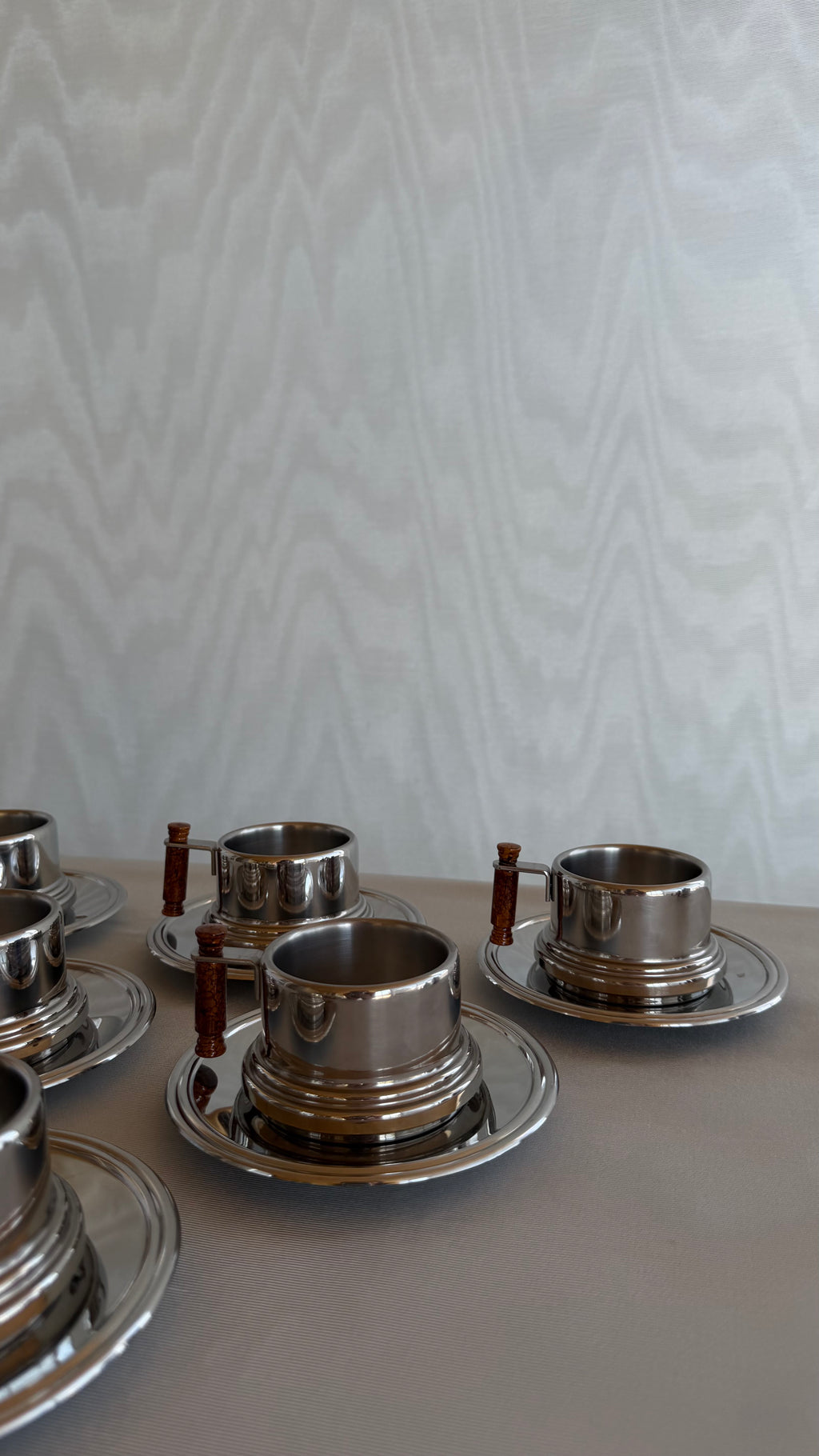 Alpu Puppieni Stainless Steel Espresso Set