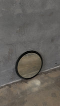 1970s Italian Smoked Glass Mirror
